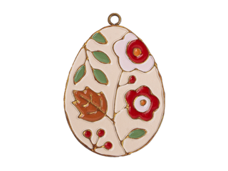 Пасхальное Яйцо с Цветами