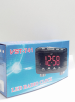 Радио часы-будильник VST-741-4 зеленое свечение