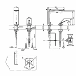 Смеситель для раковины Toto Neorest Faucet TLP02304R