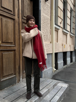 Дубленка Тэдди Элит бежевый