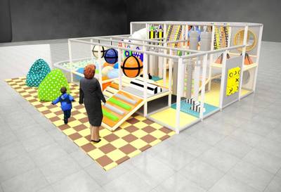 Детский игровой лабиринт «Игровая Путаница»