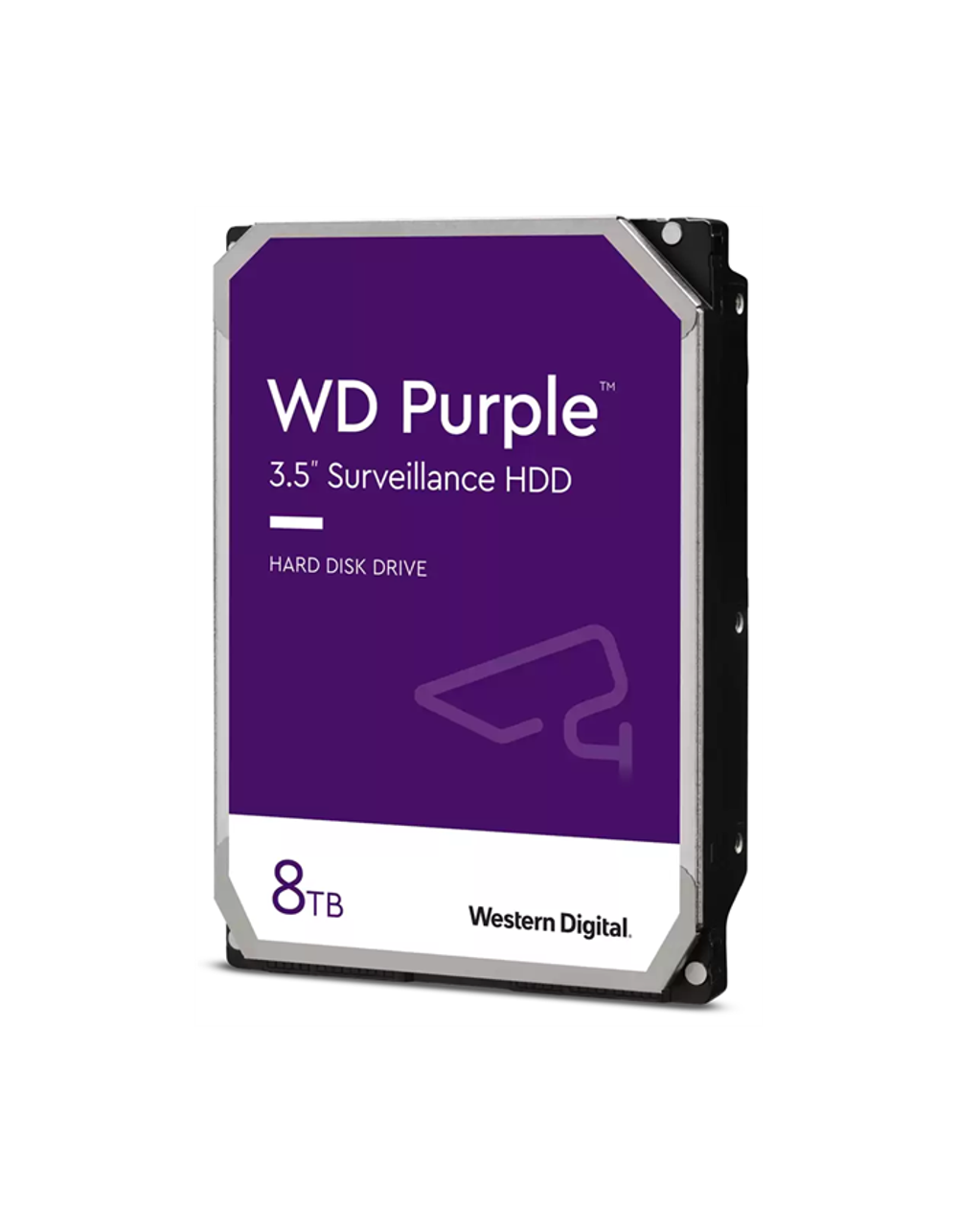 Western Digital Purple HDD 3.5" SATA 8Tb, 5640RPM, 128MB buffer (DV&NVR), WD84PURZ, 1 year