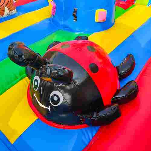 Коммерческий надувной батут «Тигриная страна», 9*5*5 м.