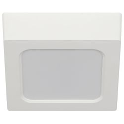 Светильник светодиодный накладной Даунлайт ЭРА LED 20-12-6K квадратный 12Вт 6500К | Downlight