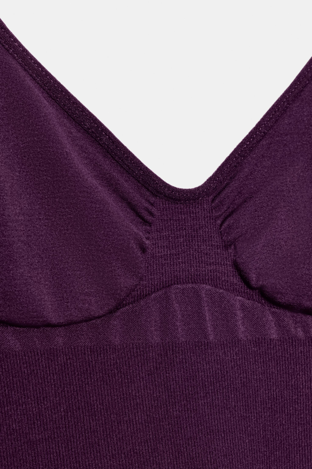ZARA БЕСШОВНОЕ БОДИ НА БРЕТЕЛЯХ, ФИОЛЕТОВЫЙ