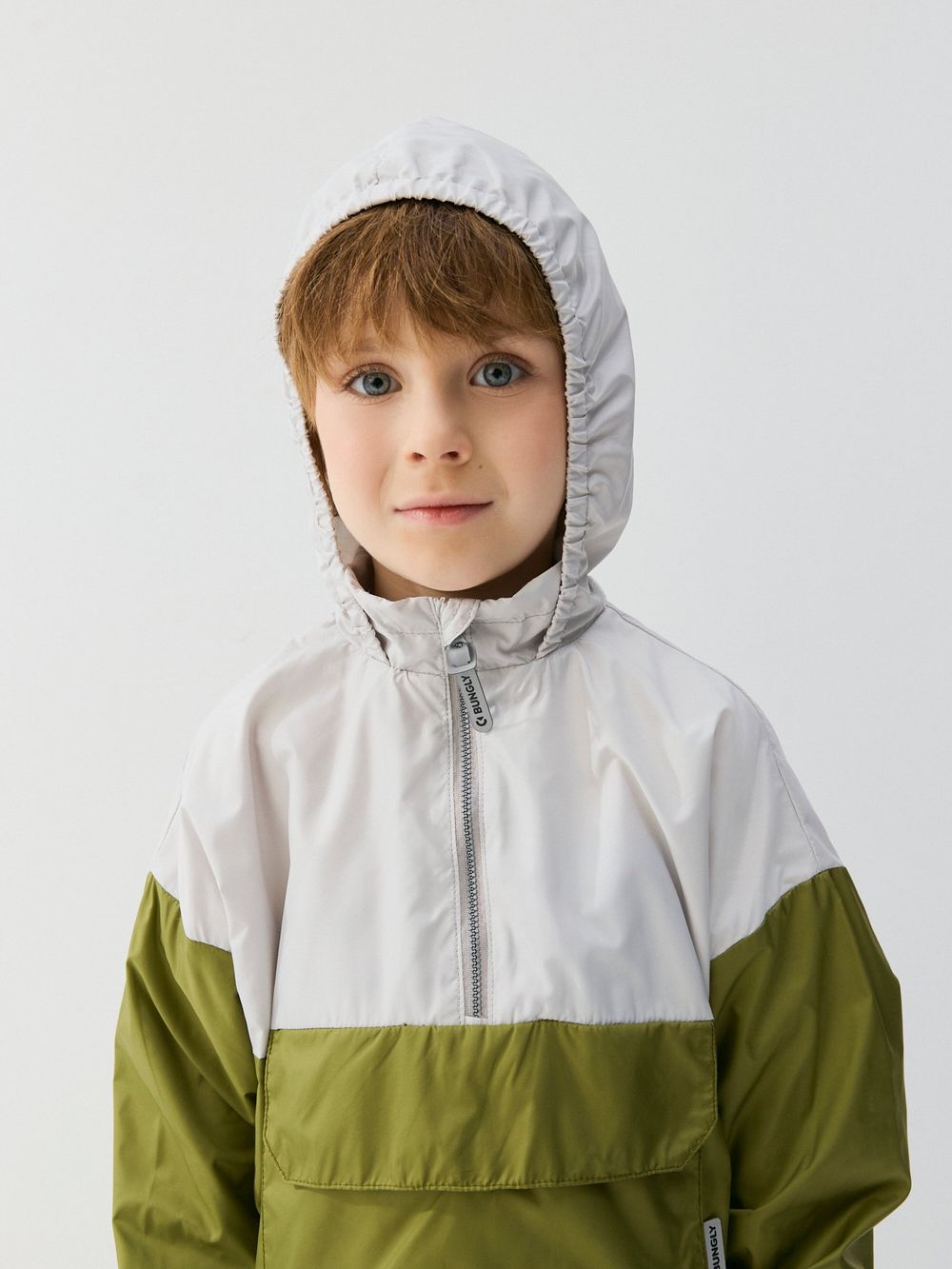 Анорак на сетчатой подкладке "Авокадо"