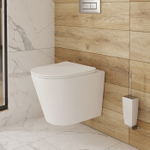 Унитаз подвесной безободковый IDDIS CALRNSEi25 "Calipso" сиденье дюропласт, микролифт