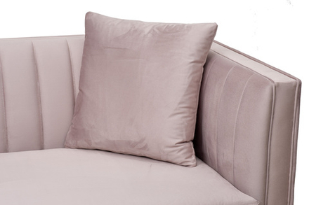 Диван Garda Decor Паоло(Paolo) двухместн.раскл. велюр беж. Colt1001 182*90*78 см,2 под.