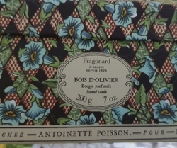 Свеча парфюмерная в ларце Bois d`olivier 200 гр