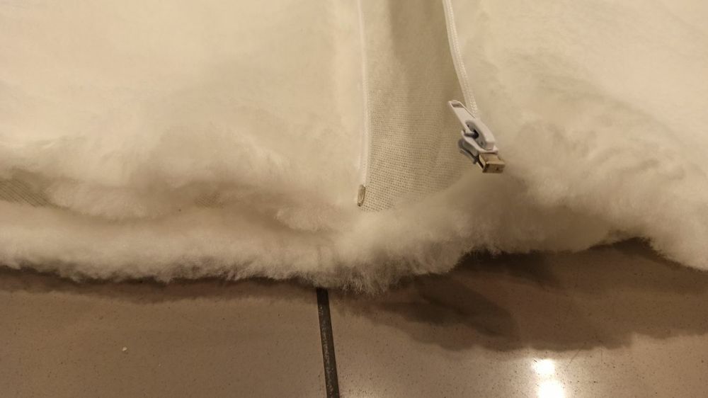 Юбка под елку "СУГРОБ" меховой коврик с застежкой на молнии