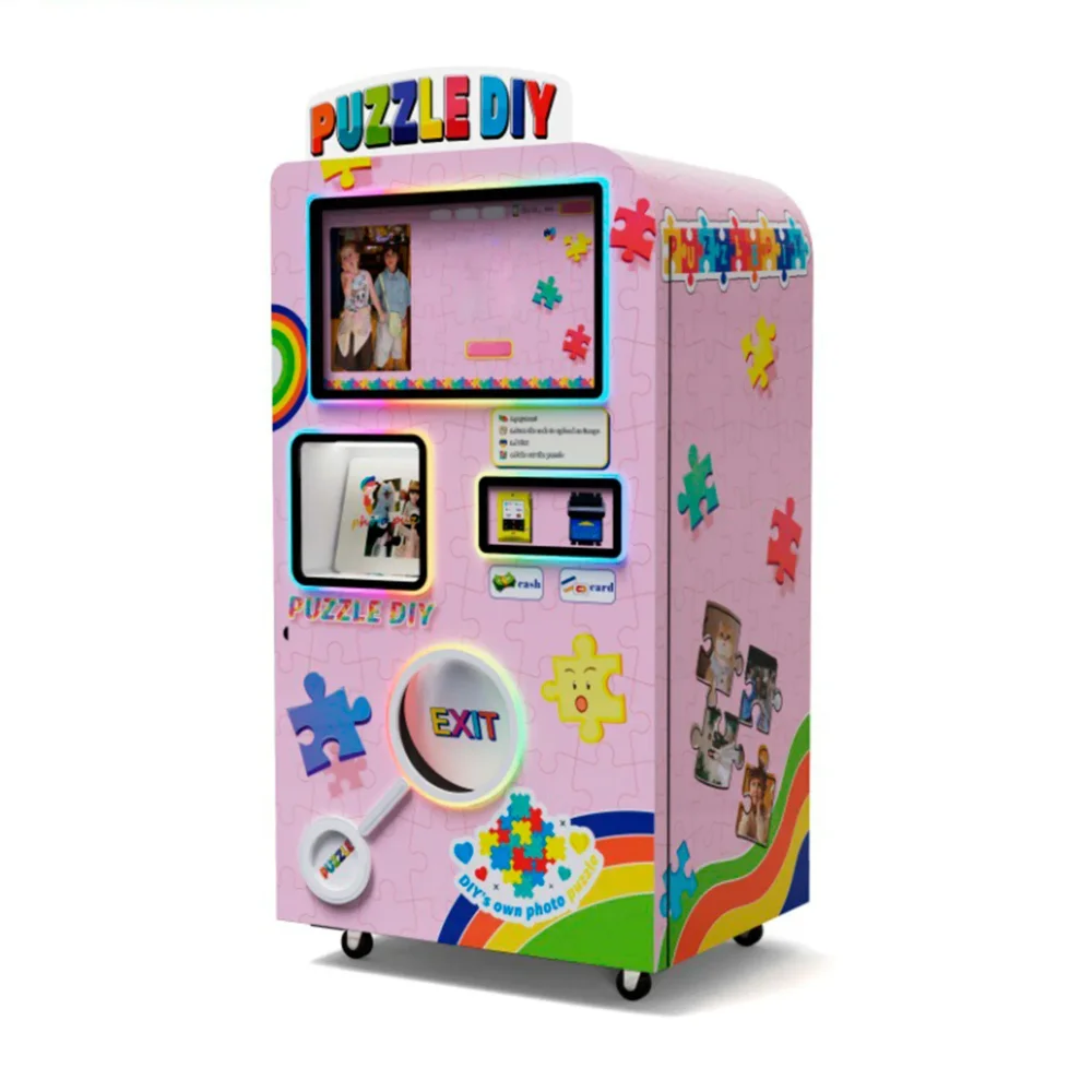 Вендинговый автомат для создания Фото-Пазлов «Puzzle diy»