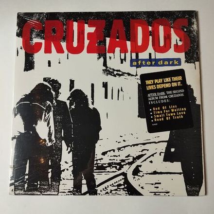 Винтажная виниловая пластинка LP Cruzados After Dark (USA 1987)