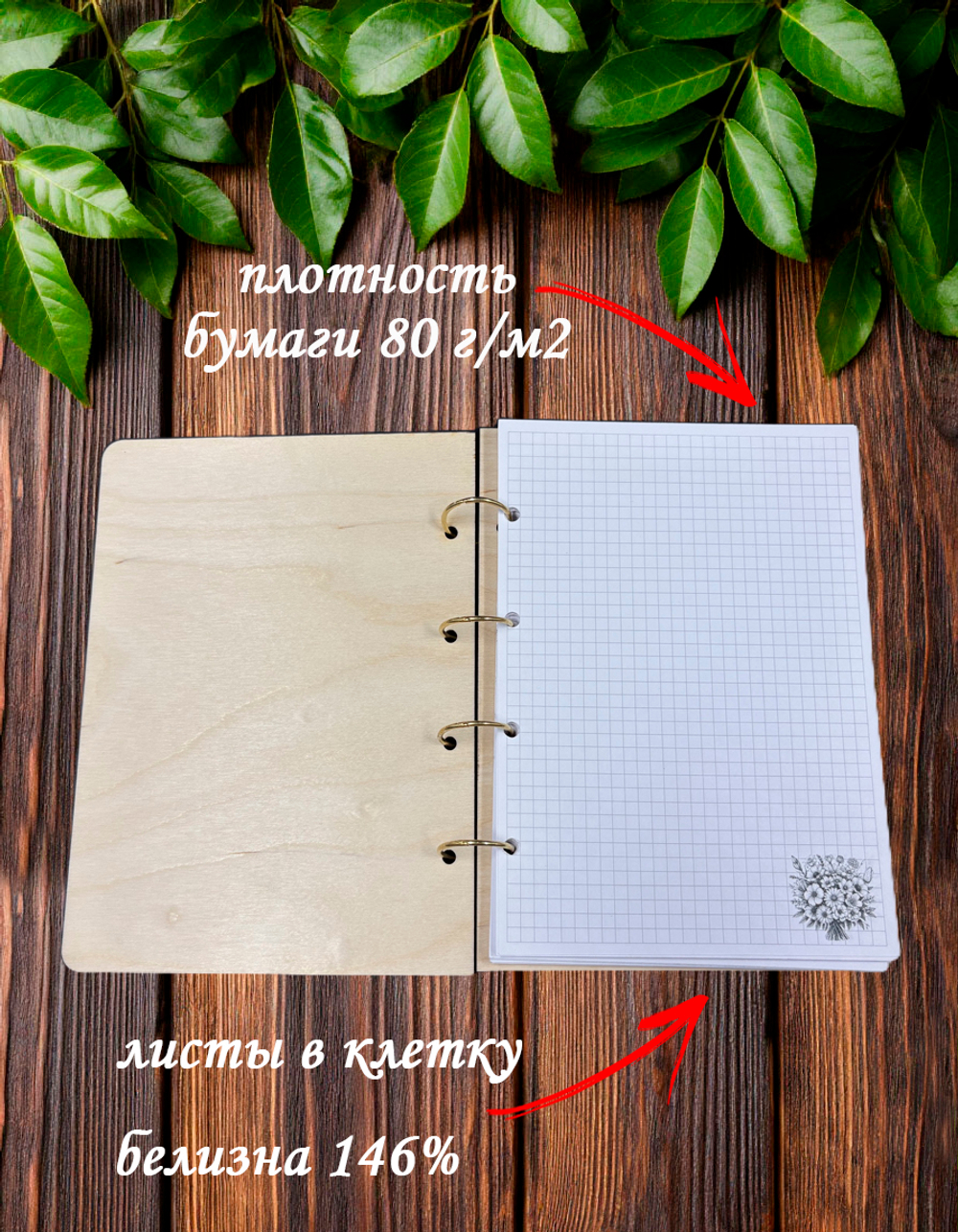Блокнот "ЗАПИСКИ ФЛОРИСТА"