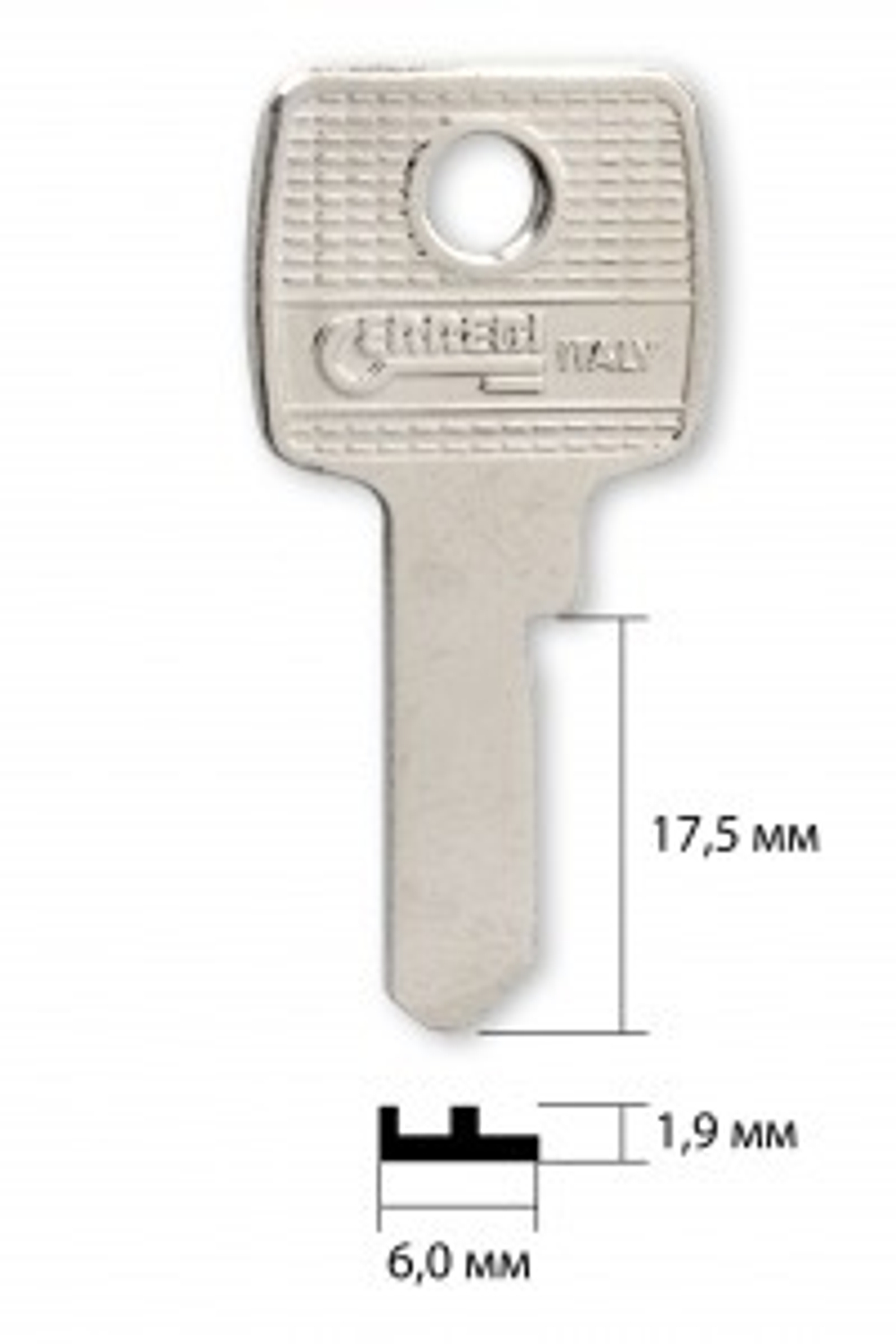 Заготовка английского ключа 13977 LF-1L | LF14R | LF6R (ИМП.)