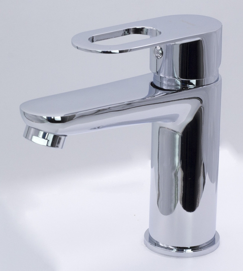 10018 Смеситель для умывальника (ХРОМ)  HANSEN  (10/1шт)