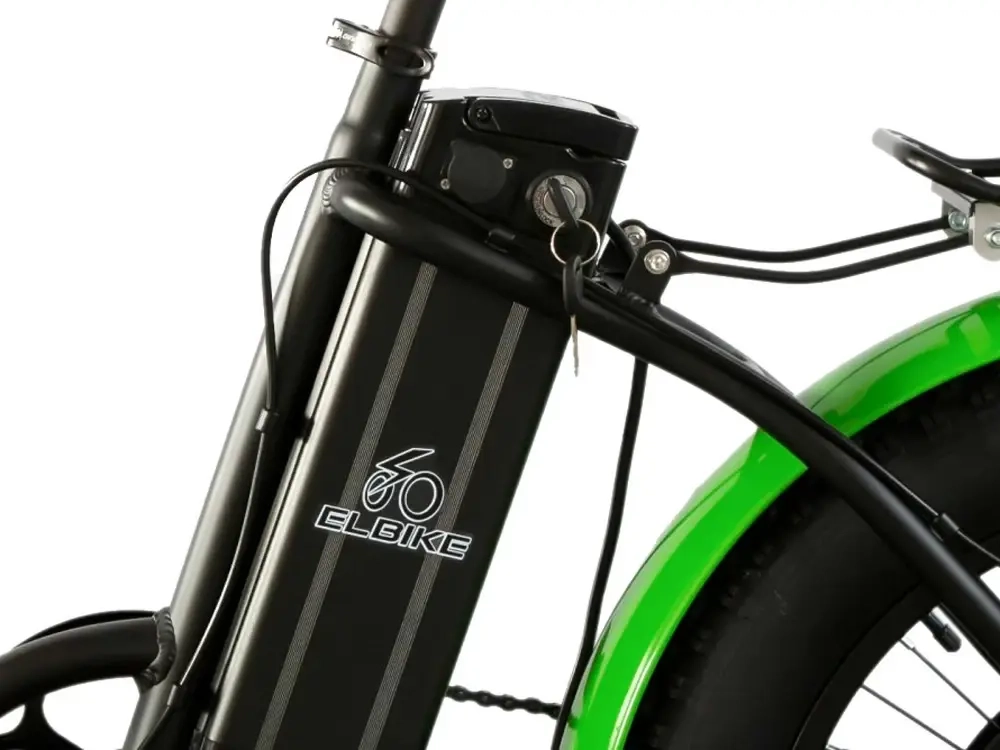 Электрофэтбайк Elbike Taiga 1 Elite (Черный)