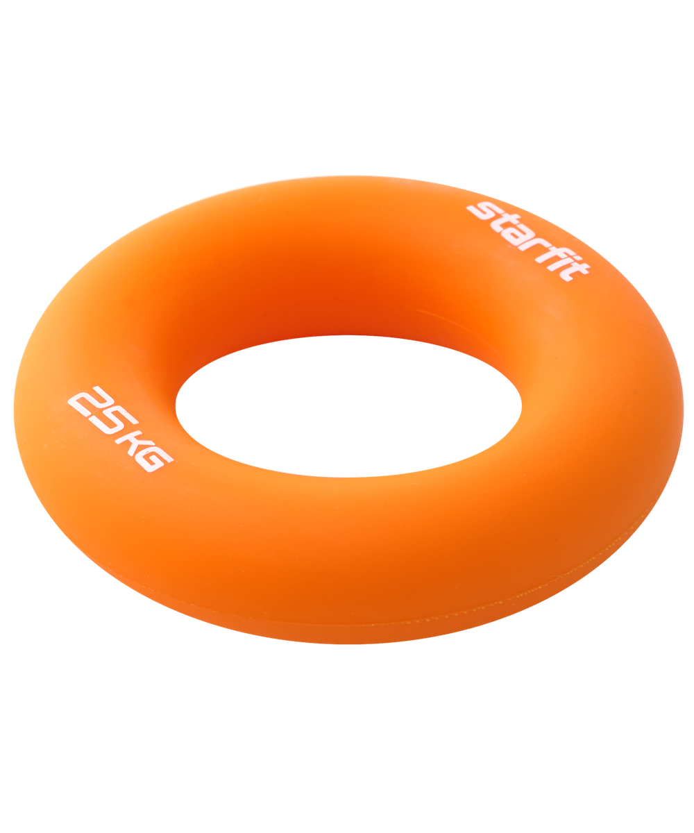 Эспандер кистевой ES-404 Кольцо, 25 кг, силикагель, оранжевый
