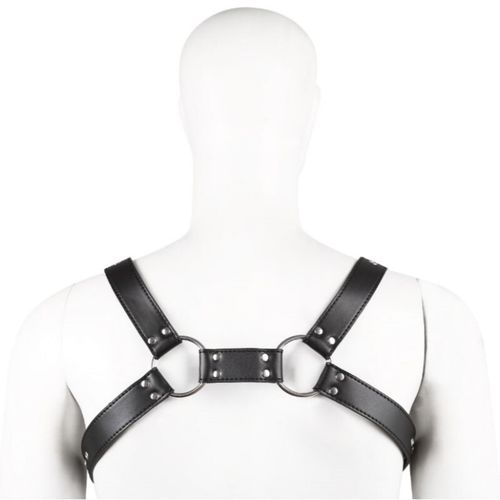 Сбруя (портупея) черная унисекс Romeo Rossi 9154