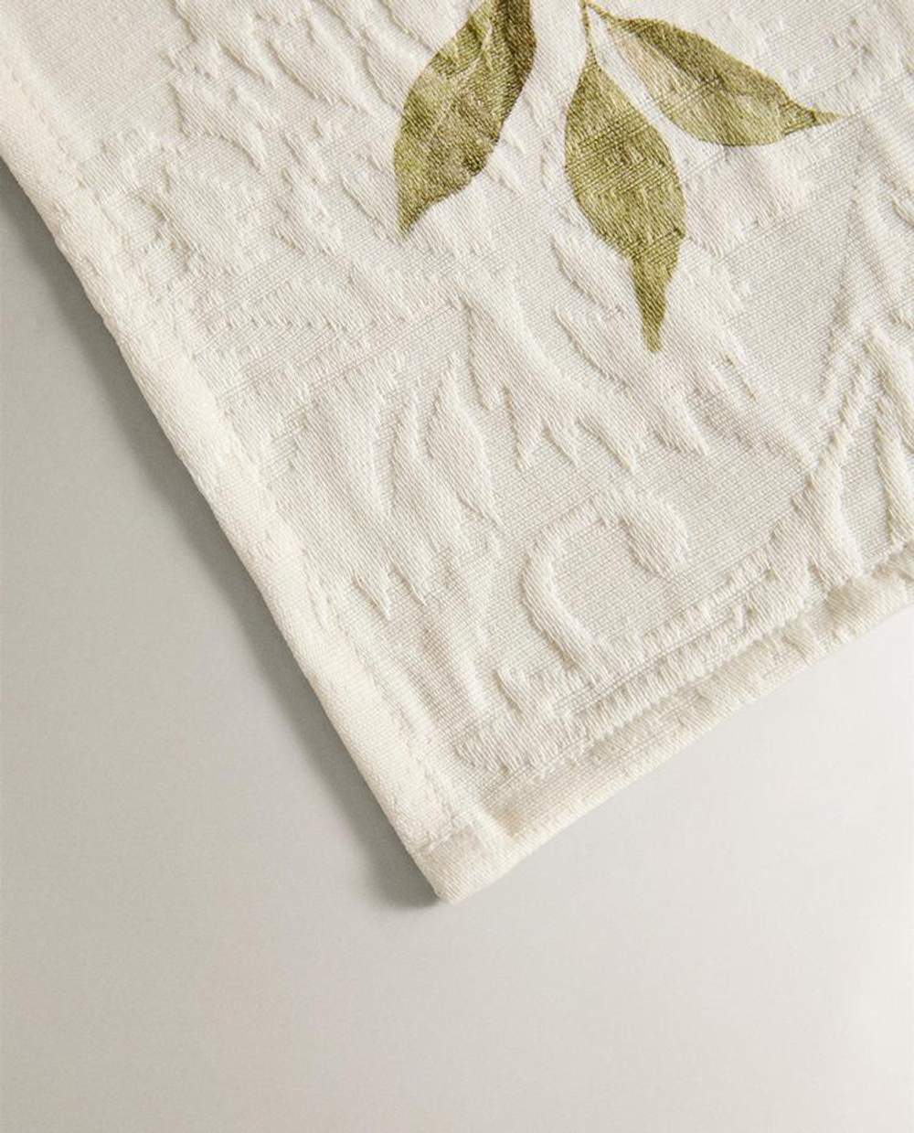 ZARA HOME СКАТЕРТЬ-ДОРОЖКА НА СТОЛ С ЦВЕТОЧНЫМ ПРИНТОМ, РОЗОВЫЙ