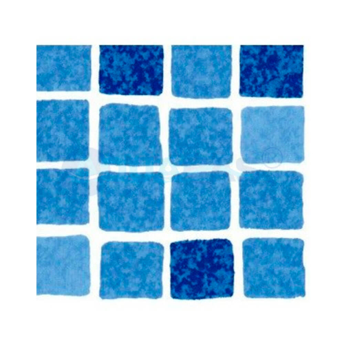 Пленка ПВХ Elbtal Supra Blue Mosaic 1,6мм 25х1,65м (2001177)