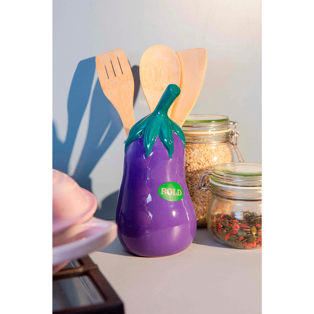 Органайзер для кухонных принадлежностей eggplant, 22 см