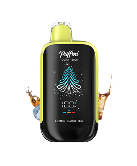 Puffmi Dura Чёрный чай с лимоном - Lemon black tea 18000 затяжек 20мг (2%)