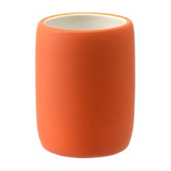 Стакан для зубных щеток Flow, терракотовый