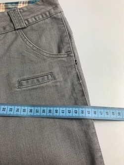 Брюки Oxylane джинсовые 42 размер, с браком