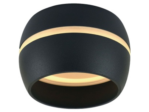 Светильник Feron HL356 12W 220V GX53 черный потолочный накладной