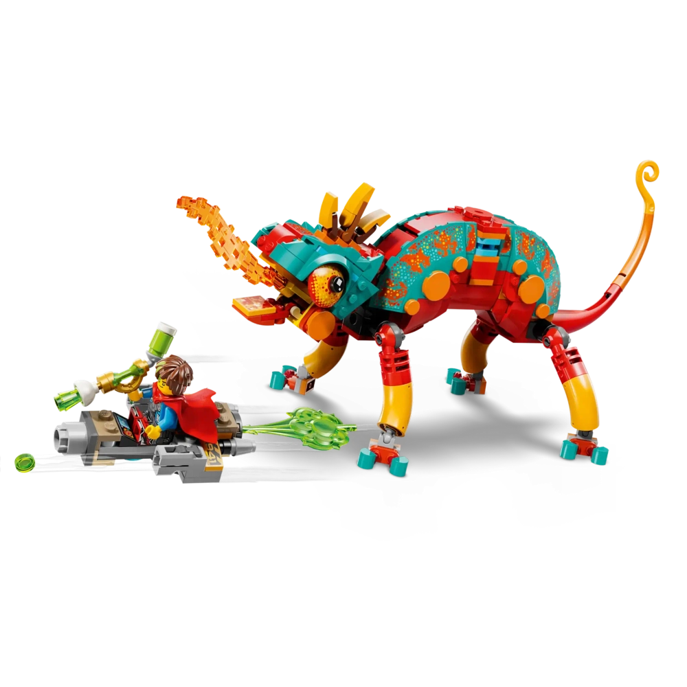 Конструктор LEGO DREAMZzz 71492 Огненный хамелеон Матео