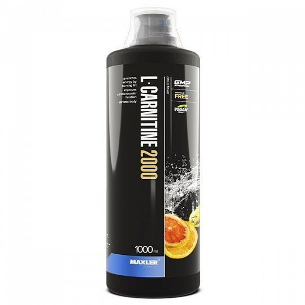 L-Carnitine (1000 ml) 2000mg (Maxler)