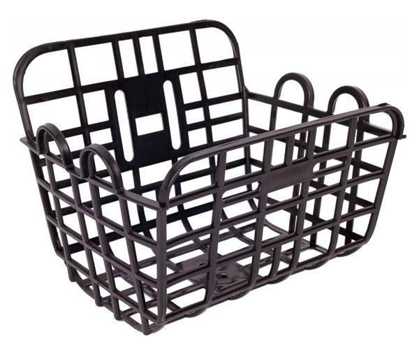 Корзина для детского велосипеда черная