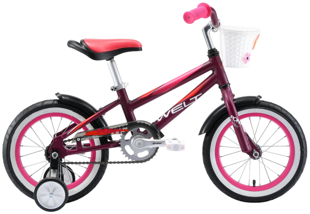 Велосипед Welt Pony 14 2020 Violet/Pink (US:one size)