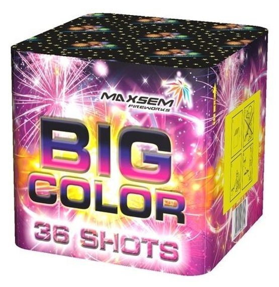 Батарея салютов BIG COLOR (36/1) GP506*