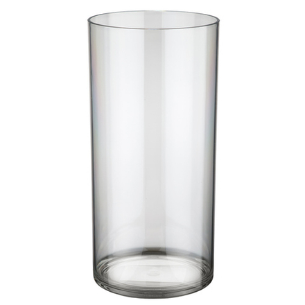 Вазон "Round" (пластик) D12xH25см (Прозрачный)