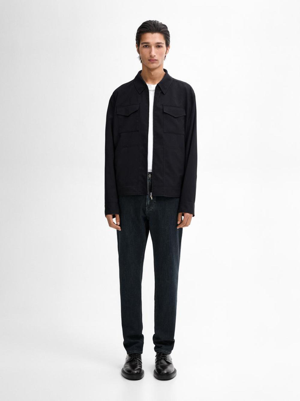 Massimo Dutti Джинсы облегающего кроя, индиго