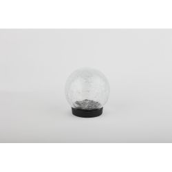 Светильник уличный ЭРА ERASF012-24 Шар на солнечной батарее 15 LED 15 cм | Садовые декоративные светильники