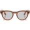 Умные очки Ray-Ban Meta Headliner RW4009 (Цвет: Shiny Caramel / Transitions Sapphire)