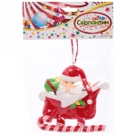 Подвеска Сandy «Новогодний экспресс» 10*10 см, в ассортименте
