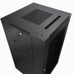 Шкаф напольный 19", 18U Cabeus ND-05C-18U60/60-BK
