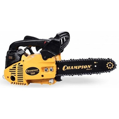 CHAMPION Бензопила 125T-10 { 0,7кВт  25,4см? 3,2кг }