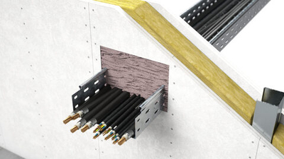 Пена двухкомпонентная огнезащитная, картридж 330 мл