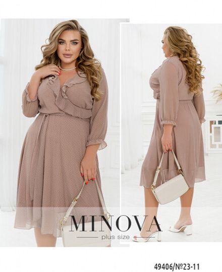 Платье 23-11-мокко Minova Фото 1