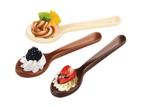 Форма шоколада 14х10х1 см Ложки