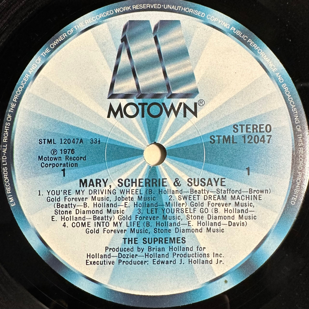 The Supremes - Mary, Scherrie & Susaye (Англия 1976г.)