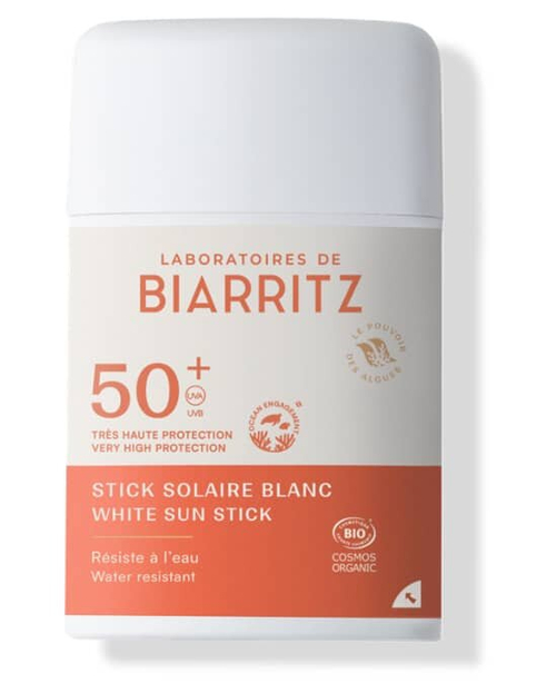 Laboratoires de Biarritz Белый солнцезащитный стик SPF50+