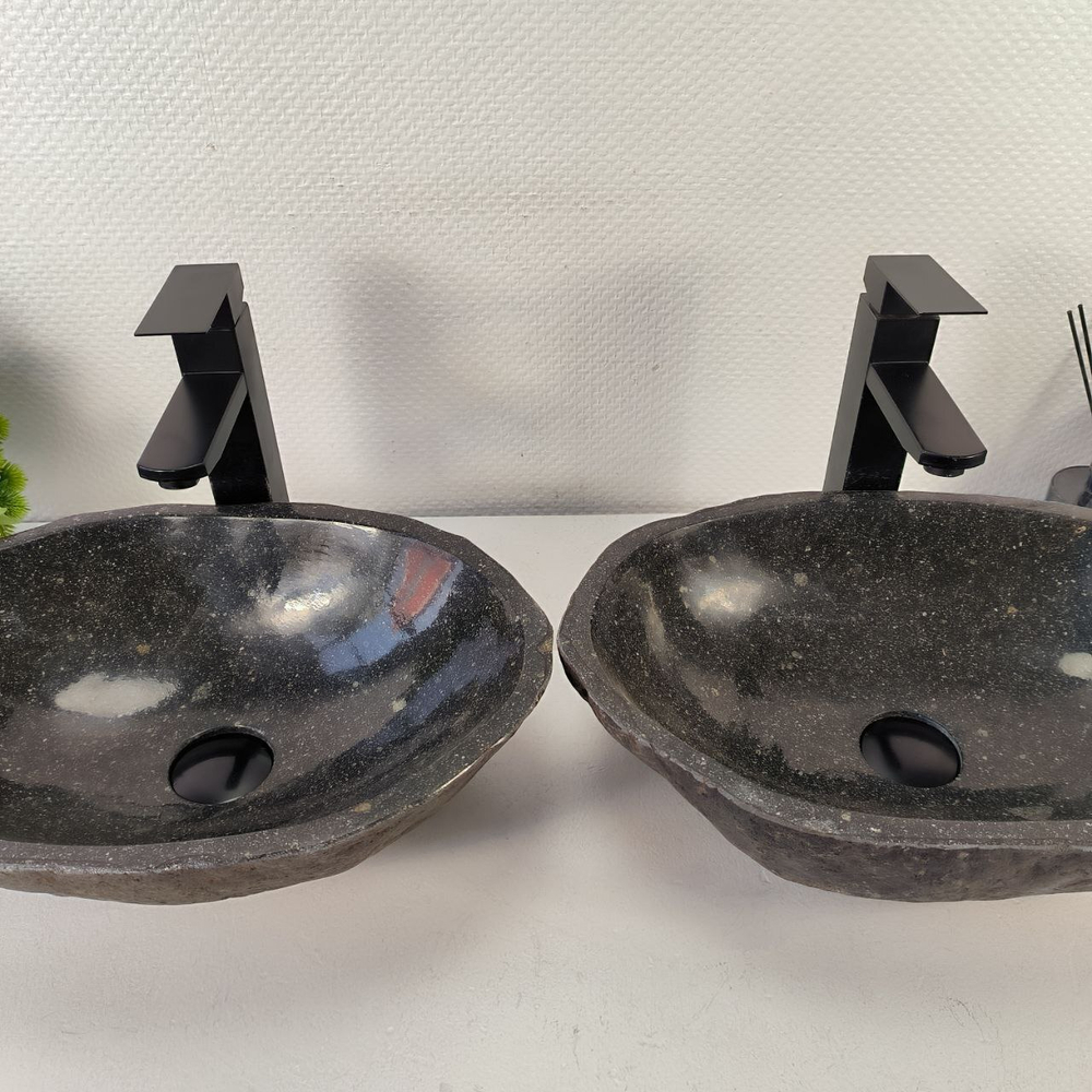Раковина из речного камня ПАРА! RS-65547 46*31*13 0865