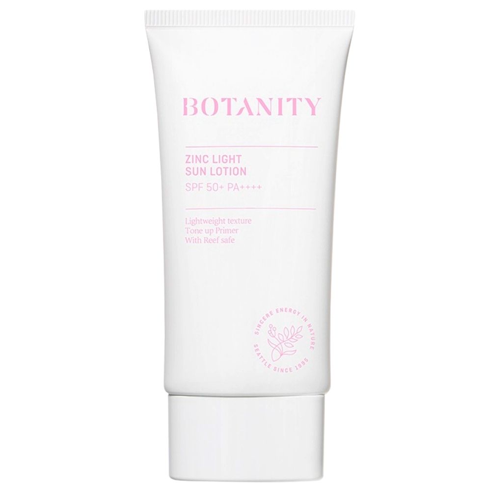 Себорегулирующий санскрин для проблемной кожи с цинком Botanity Zinc Light Sun Lotion SPF50+ PA++++