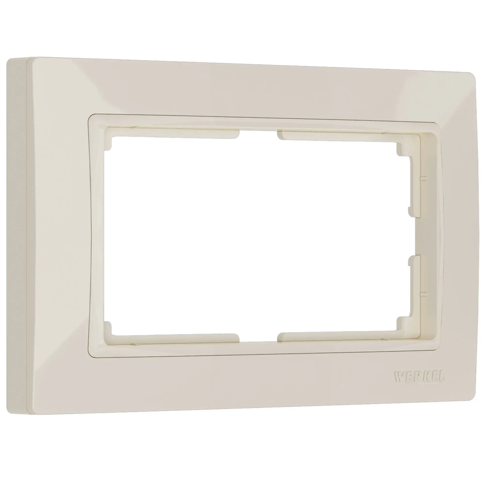 Рамка для двойной розетки Snabb Basic (слоновая кость) W0082003