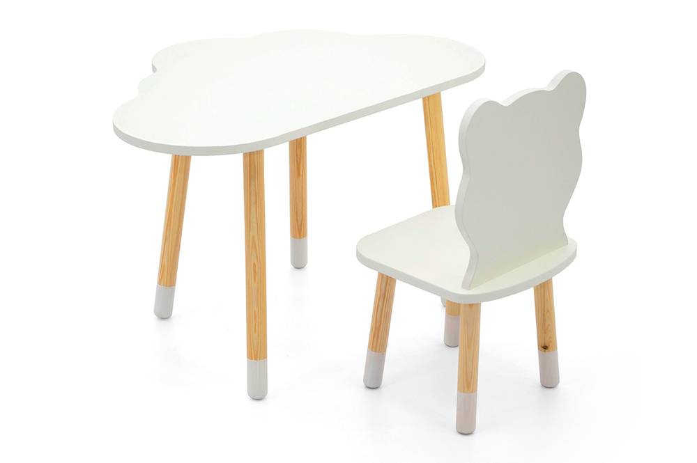 Детский стол Бельмарко Stumpa облако белый